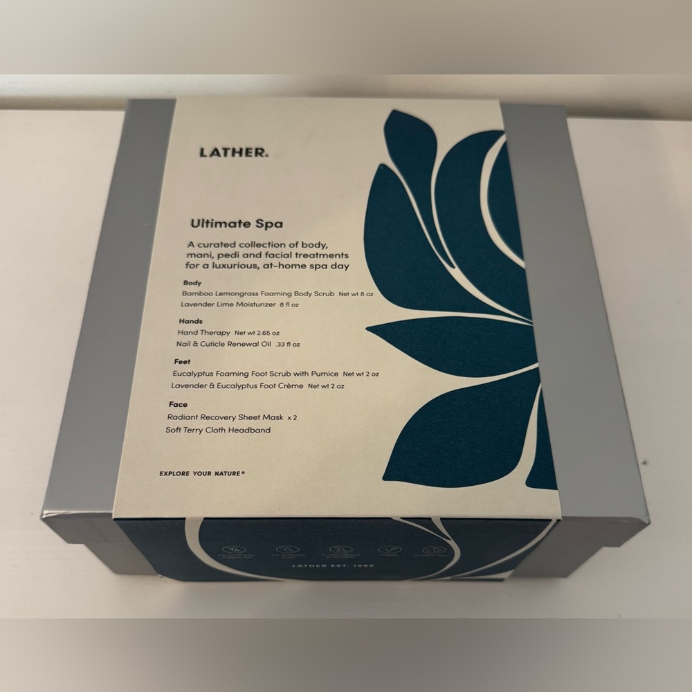 LATHER Ultimate Spa Collection – New (Unused Gift Set)
